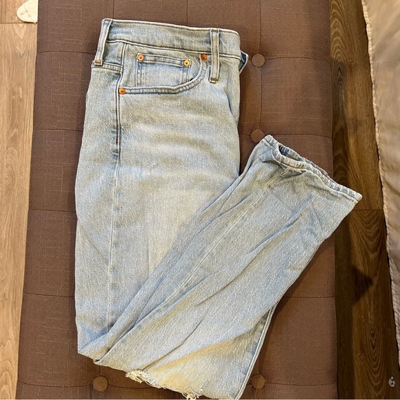 Madewell high risk crop boyjean - Picture 1 of 4